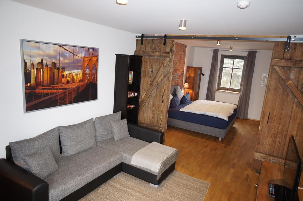 לובן Blugarden Ferienapartments Im Spreewald חדר תמונה