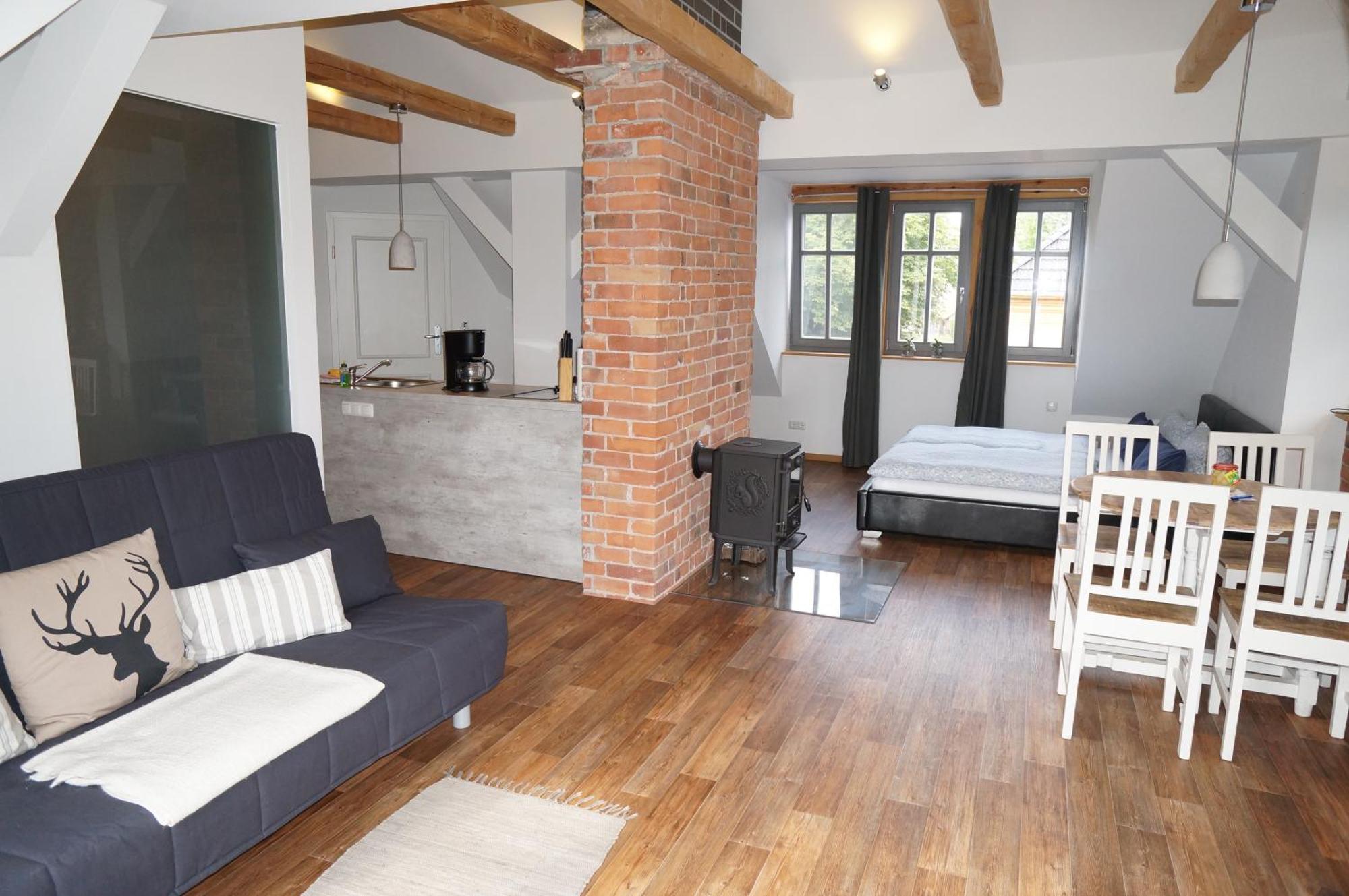 לובן Blugarden Ferienapartments Im Spreewald חדר תמונה